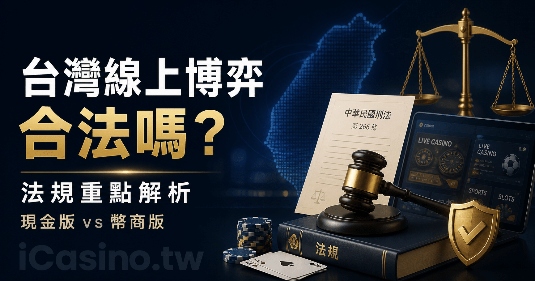 台灣線上博弈合法嗎