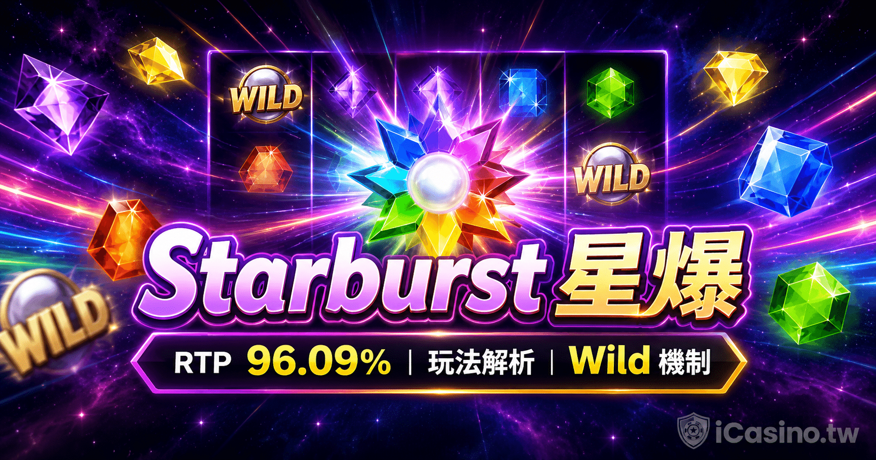 NetEnt Starburst 星爆完整介紹