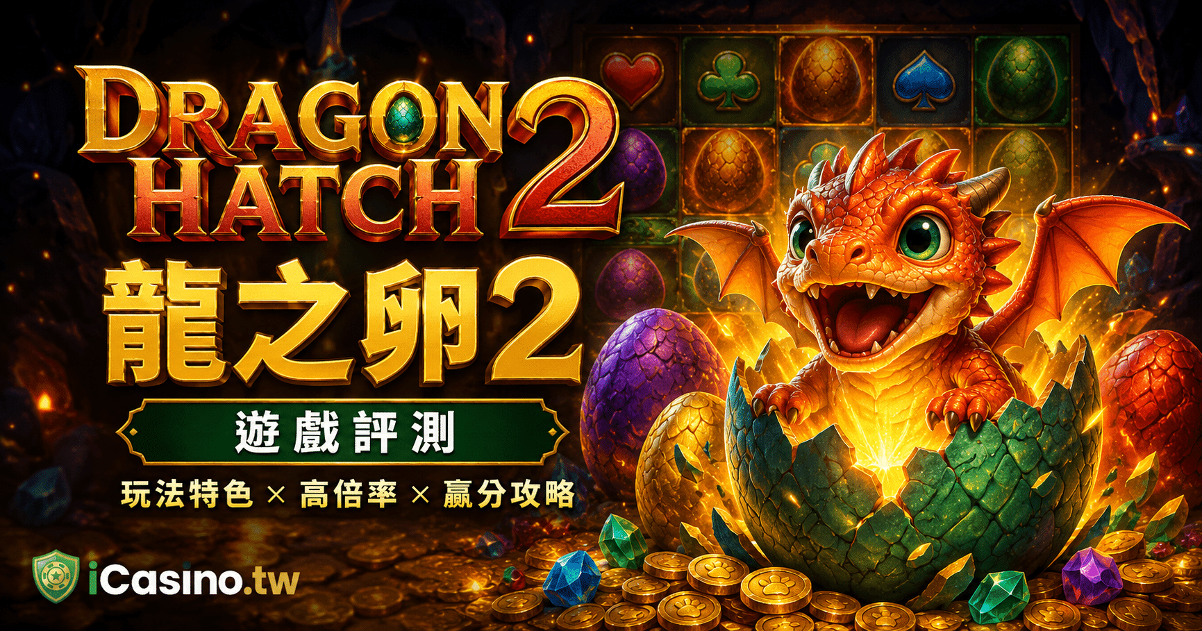 PG Soft Dragon Hatch 2 龍之卵 2